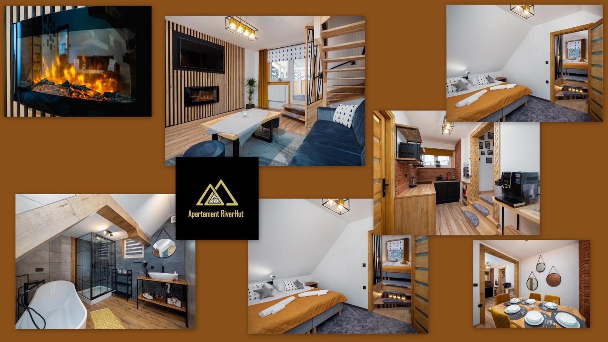 Domek Riverhut - Male Ciche Sauna & Jacuzzi Екстер'єр фото
